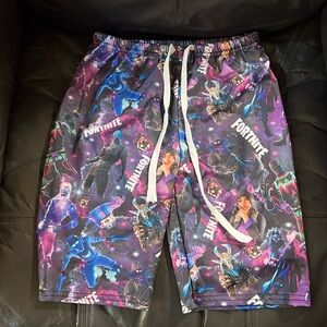 Boys Fortnite bathing suit shorts swim size 8/9